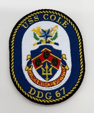 USS Cole DDG-67 Patch – Hook and Loop, 4' picture