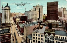 Looking East on Liberty Avenue from Sixth Street Pittsburgh Pennsylvania picture