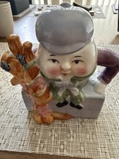 Vintage 1970's Humpty Dumpty Teapot by Feitx Nursery Rhyme (Fiesta) picture