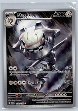 STEELIX 150/132 ILLUSTRATION RARE MEGA EVOLUTION POKEMON HOLO NEAR MINT picture