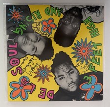Signed DE LA SOUL By All Three Members 3 Feet High And Rising 12