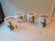4 Williams-Sonoma Grinch Mugs 2020 picture