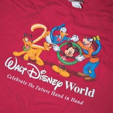 VTG 2000s Millennium Disney World Character Shirt Size XL picture