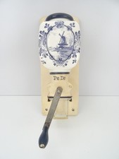 Dutch Delft Wall Coffee Mill PeDe Grinder Retro Vintage (Zassenhaus era) picture