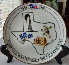 1986 Texas Sesquicentennial Commemorative Collector Plate Limited Edition picture