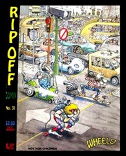 RIP OFF COMIX #31, (1977) SUMMER 1991, FINAL ISSUE, WHEELS SHELTON, UNDERGR picture