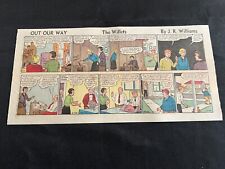#07 OUT OUR WAY THE WILLETS Sunday Third Page Comic Strip November 24, 1963 picture