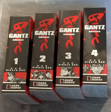 Gantz Omnibus Dark Horse Manga Lot Vol 1-4 English Sci-Fi/Action picture