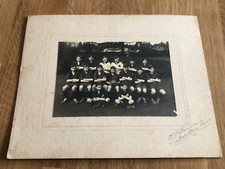 1936 football team mounted photo  waltham cross area picture