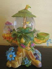 Disney Store Pixie Hollow Tinkerbell & Friends Musical Snowglobe picture