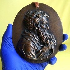 Bronze medal-plaque of Saint Paul Modeled after Leonhard Posch, Austria picture