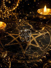 Haunted Ring Positive Power Diamond Genie Djinn 7901 Spell ALL SUCCESS MAGIC picture