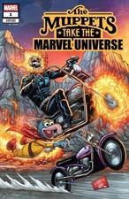 MUPPETS TAKE THE MARVEL UNIVERSE #1- 1:25 RON LIM VARIANT picture