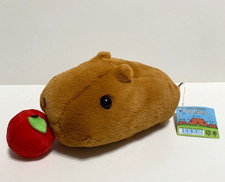 Kapibara-san Kapibarasan Apple Move Plush Toy H8.5cm×W9cm×D19cm From Japan Fuwa picture