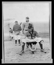 Photo:Tiger Jack Onslow Ossie Vitt 1912 Baseball Wheelbarrow Photo picture