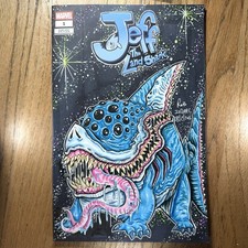 Jeff The Land Shark By Rob Israel Art Sketch Cover Marvel Comics 2026 picture