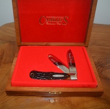 Camillus 2003 Collectors Club Trapper, Mirror Polished, Walnut Box, #041 picture