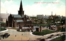 Glasgow Cathedral & Necropolis Scotland Vintage Postcard picture