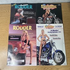 American Rodder Easyriders Swimsuit 1990 1991 1992 Calendar 11x16 16 Months picture