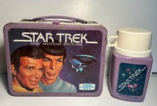 Vintage 1979 Star Trek The Motion Picture Metal Lunchbox & Thermos Set (B131) picture