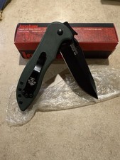 KERSHAW KNIFE 6074OLBLK CQC-5K DESIGNED BY EMERSON OLIVE DRAB CLIP POINT BLADE picture