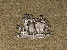 Vintage St. Joan of Arc French Patriotic Pin picture