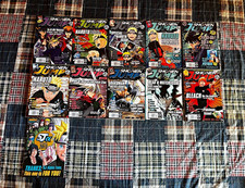 Shonen Jump Mixed Lot Magazines + SJX Yearbook 2013 English Color w/ Promo Cards picture