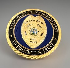 MIAMI-DADE Police Dept. Challenge Coin ·IN STOCK· ·FAST SHIPPING· ·NEW· picture