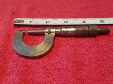 THE LUFKIN RULE CO SAGINAW MICH USA NO.1641V OUTSIDE MICROMETER 0-1