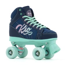 Rio Roller Lumina Quad Roller Skate Navy/Green picture
