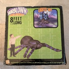 2004 Halloween Gemmy 8ft Giant Spider Airblown Inflatable NEW SEALED picture