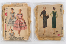 Vintage Sewing Patterns Lot of 2 – Simplicity 1009 & McCall's 3013 picture
