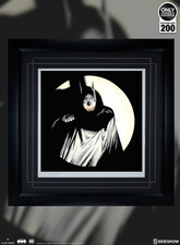 The Batman Sideshow Collectibles Fine Art Print by Alex Ross Hand Signed Framed picture