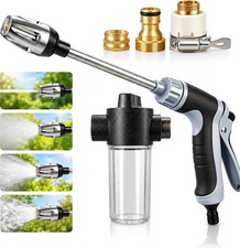 2026 Portable High Pressure Hose Nozzle with Foam Cannon (Grey) picture