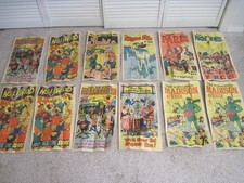 RARE VINTAGE 1967 TOPPS FUNNY TRAVEL POSTERS LOT OF 12 JACK DAVIS ART picture