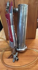 VINTAGE Budweiser Draft beer tap handle Bar Post + Hose Connection MAN CAVE picture
