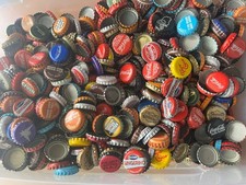 RANDOM 500 WORLDWIDE USED SODA BOTTLE CAPS. HUGE VARIETY picture