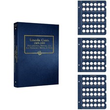 Whitman US Lincoln Cent Coin Album 1909-1995 #9112 picture
