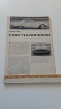 1959 FORD THUNDERBIRD ORIGINAL 1959 ARTICLE picture