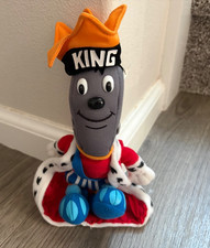 1998 KING 5 Seattle 50th Anniversary King Mike Microphone Plush Doll Used picture