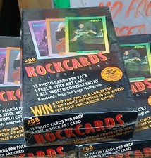 1991 Brockum Rockcards Factory Sealed Box Grateful Dead Inserts - 34 Available picture