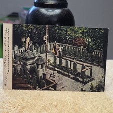 c1910 Antique Tokyo Tombs of the 47 Ronin Postcard Japan Graveyard Unposted, VGC picture