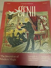 Professor Hoffmann Genii Magazine Issue June 2026 #17 picture