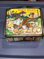 Aladdin Yogi Bear and Friends Metal Lunchbox Hanna-Barbera Pre-1970 picture