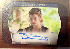 Game of Thrones Legends of the Realm Natalie Dormer Dragonglass Autograph 4/22 picture