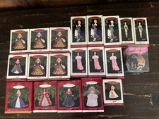 Hallmark Keepsake Barbie Christmas Ornaments Lot of 20 Collector's Series WDups picture