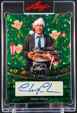 Chevy Chase 2025 Leaf Metal Happy Holidays Autograph /5 Christmas Vacation Auto picture
