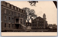 K32/ Houghton New York RPPC Postcard c1910s College Dorm Buildings 744 picture