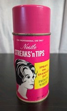 Vintage Nestle 1950's Streaks 'n' Tips Spray-On Hair Color Frosty White Prop  picture