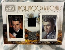2010 CARY GRANT - JAMES STEWART Panini HOLLYWOOD Materials /250 picture
